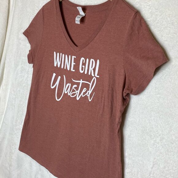 District "Wine Girl Wasted" T-Shirt - Picture 5 of 9